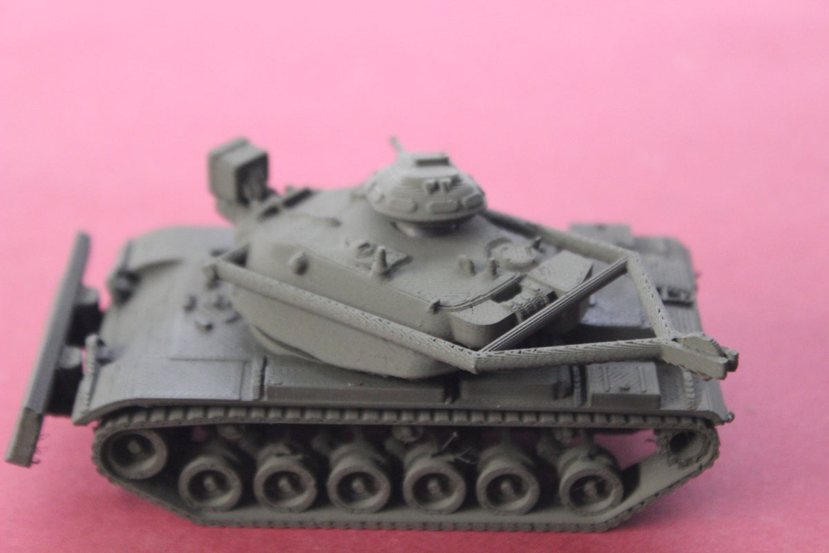 1-72ND SCALE 3D PRINTED VIETNAM WAR M728 COMBAT ENGINEER VEHICLE (CEV ...