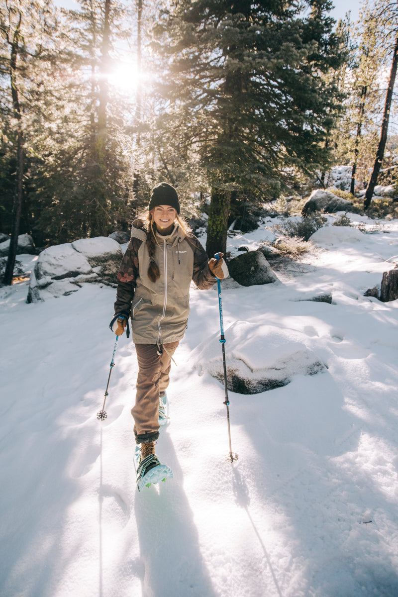 Snowshoeing is a great workout