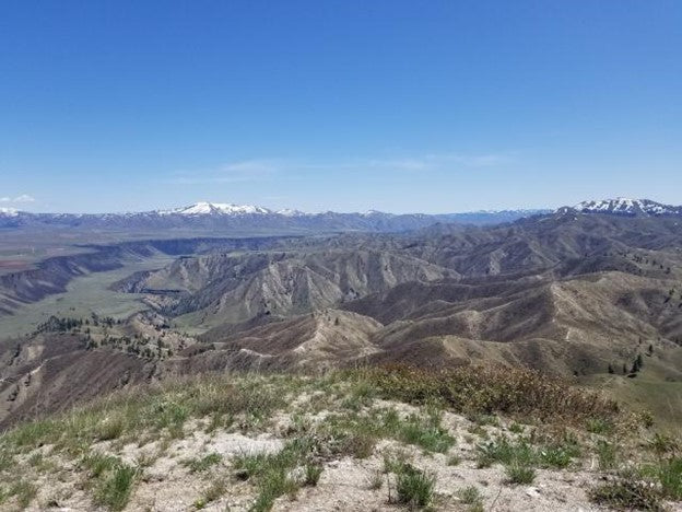 View from top of Kepros Mountain, Idaho