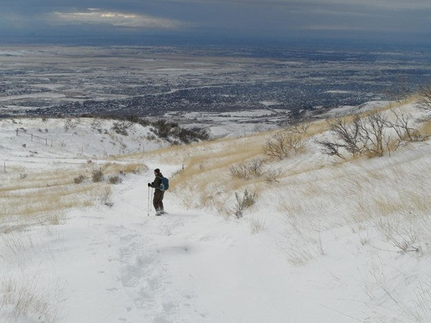 View of Boise from Shaw Mountain Trail