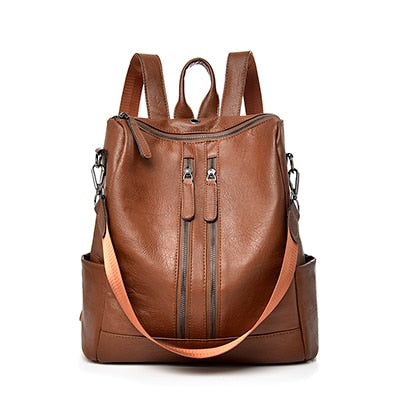 women's leather backpacks on sale