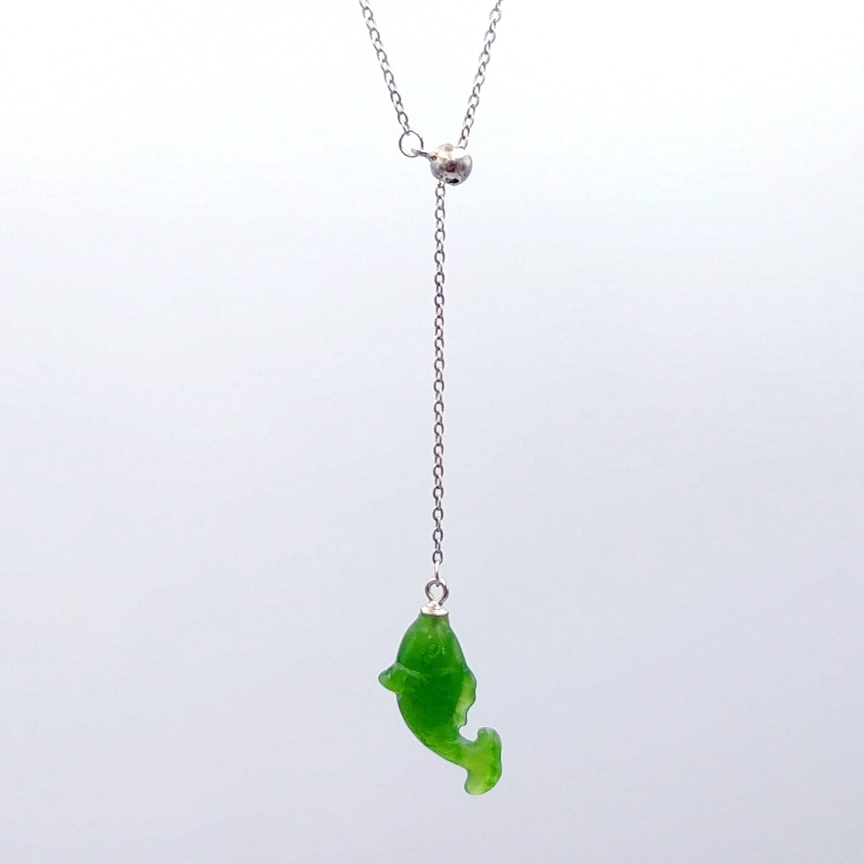 koi fish jade pendant