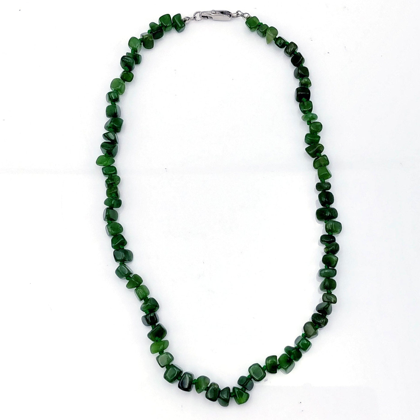 jade chip necklace