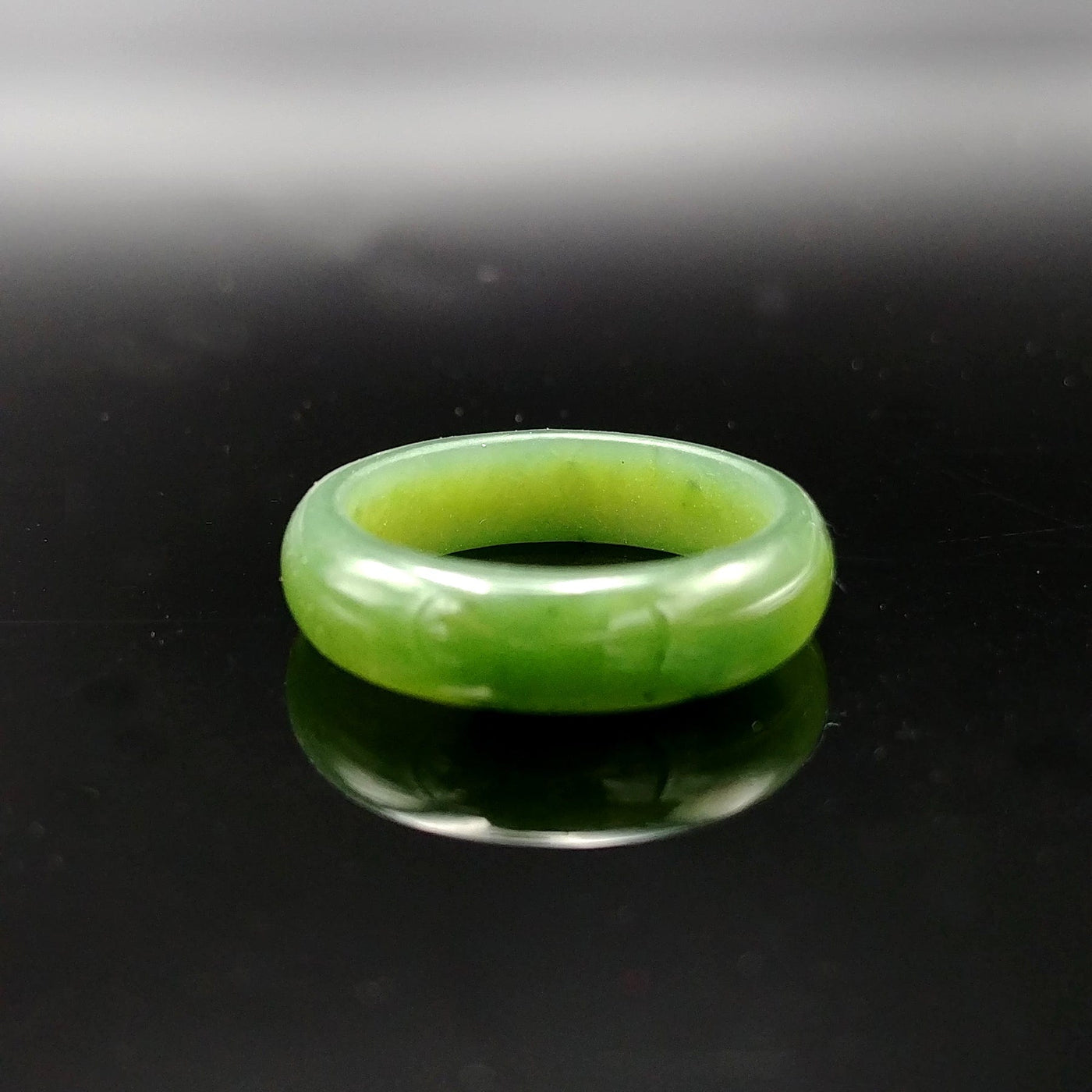 solid jade rings