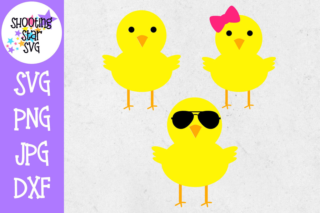 Download Chick Boy Chick Girl Chick Cool Chick Easter Svg Shootingstarsvg