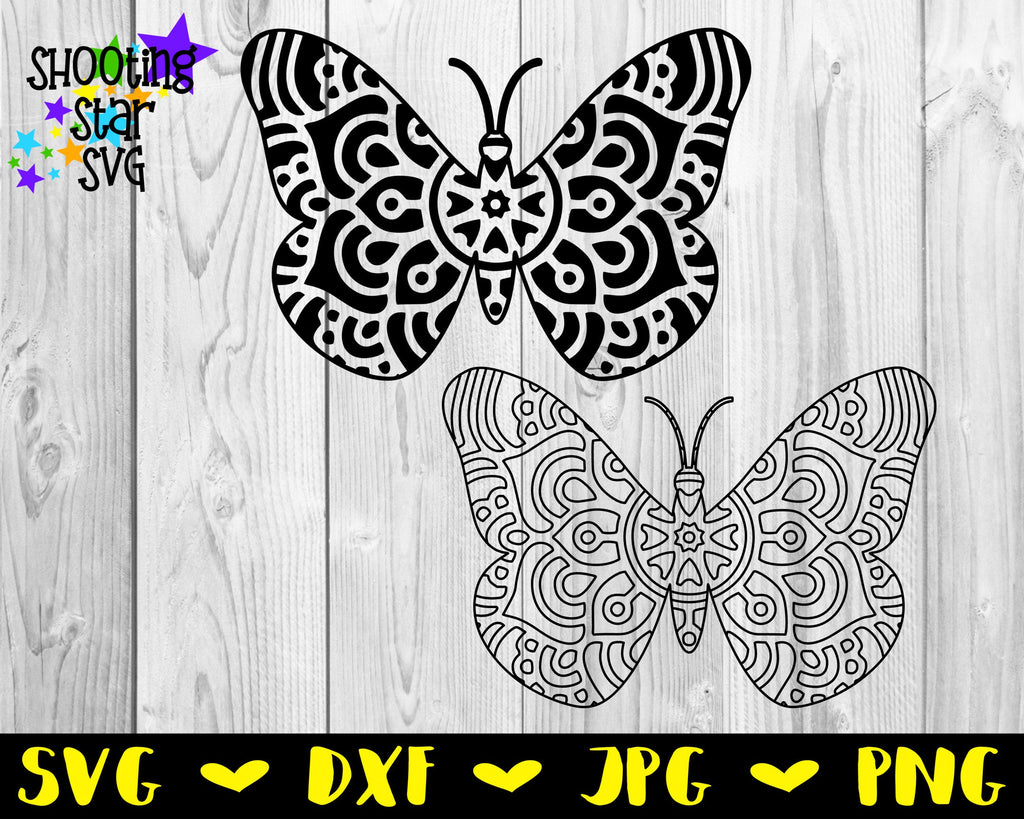 Free Free 149 Coloring Butterfly Mandala Svg SVG PNG EPS DXF File