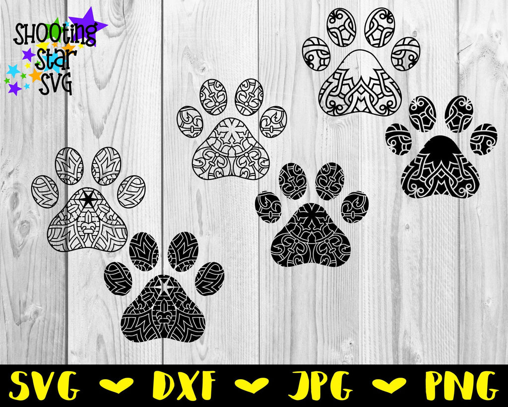 Free Free 187 Sunflower Paw Print Svg SVG PNG EPS DXF File