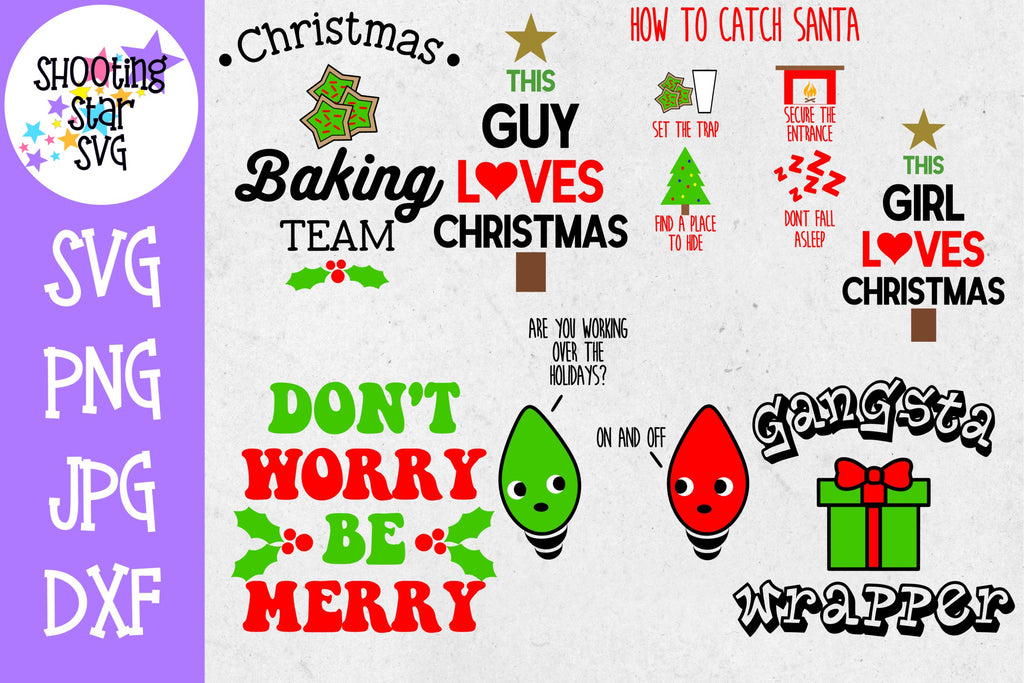 Download Mini Christmas Svg Bundle Christmas Svg Christmas Bundle Shootingstarsvg