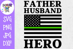 Free Husband Daddy Protector Hero Veteran Flag Svg SVG PNG EPS DXF File