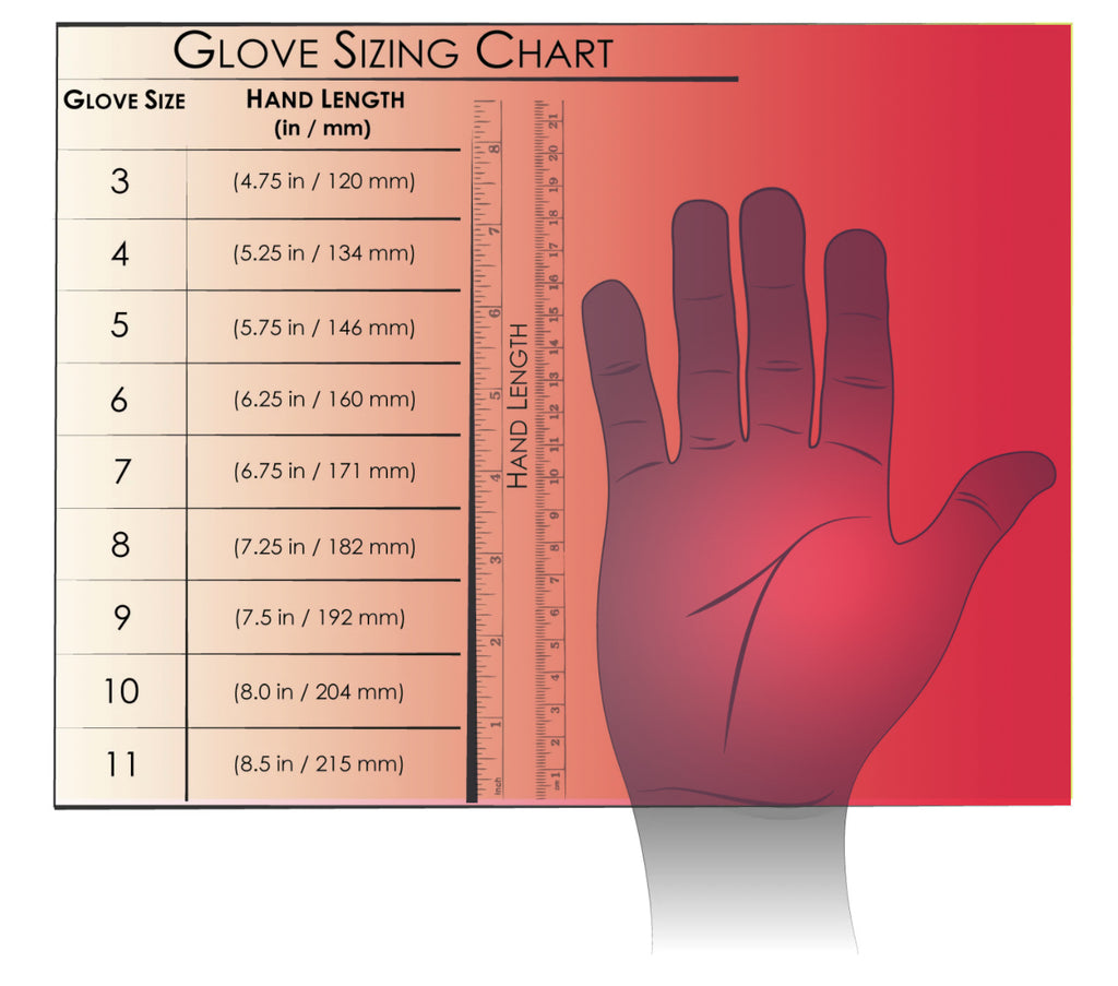 Clark Glove Size Chart