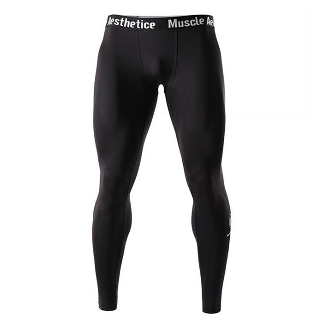 New Men Compression Quick dry Skinny Leggings Man Gyms Fitness Workout ...