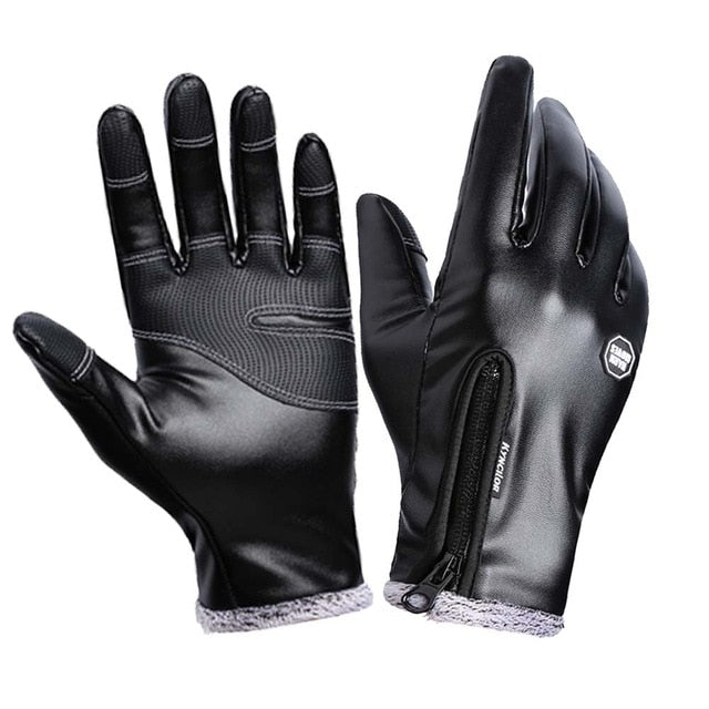 mens black gloves