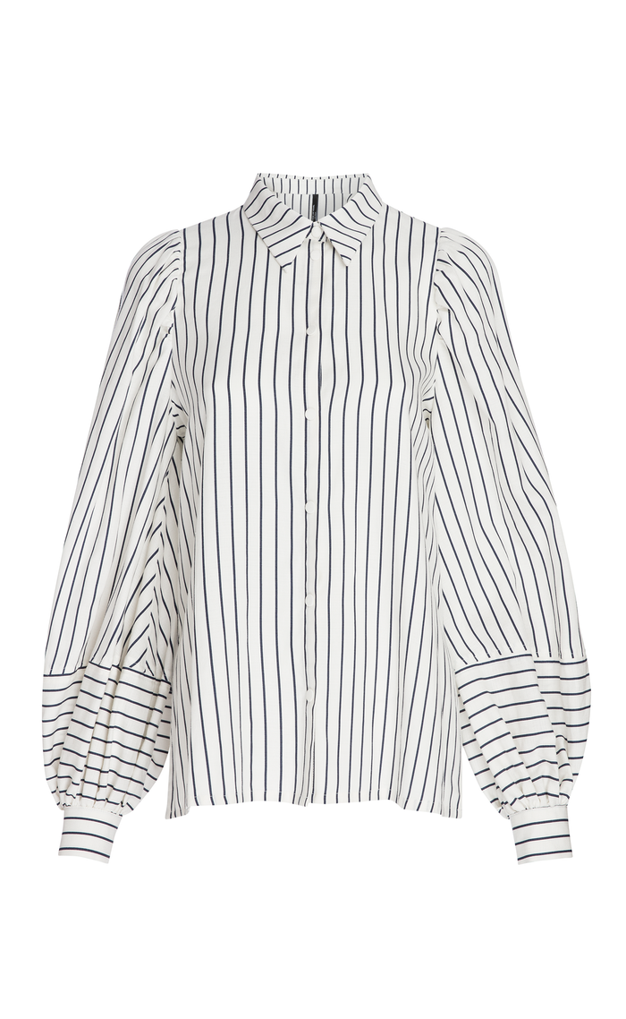 TEGAN STRIPE SHIRT – Mother of Pearl