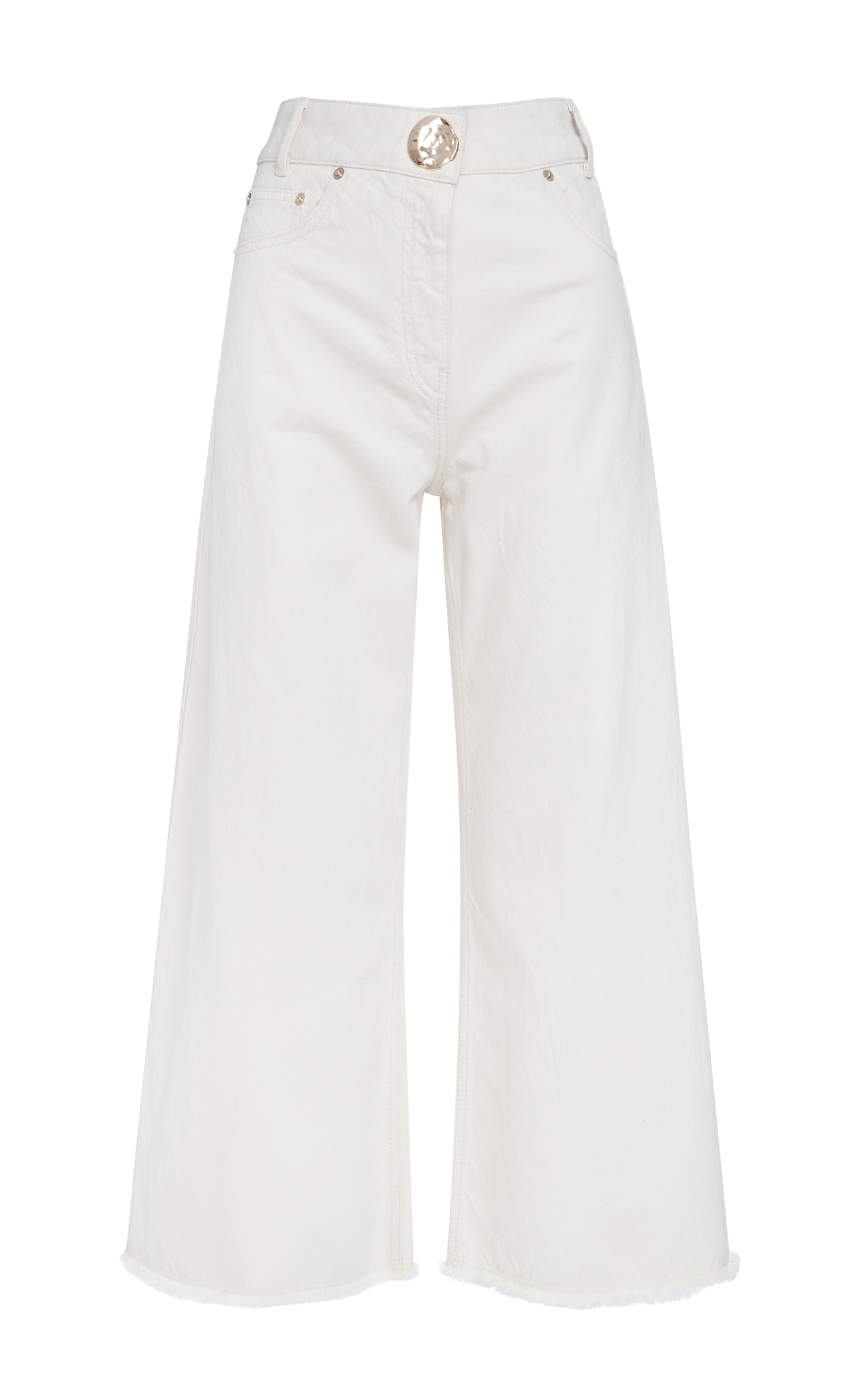 CROPPED CHLOE JEANS ECRU – Mother of Pearl
