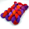 Summer Sunsets - red, orange, purple yarn