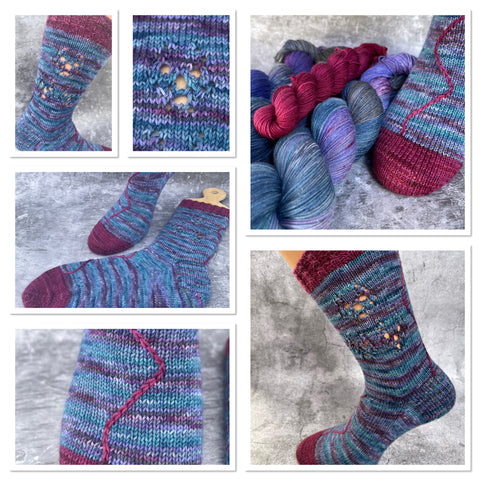 sock collage
