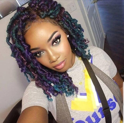 curly unicorn aqua curly crochet hair braids kinky for uk black women & girls. www.kinky-wigs.com. Cheap wigs, hair extensions, fashion idol crochet braids, lace wigs, clip on extensions and ponytails in synthetic & human remi hair extensions