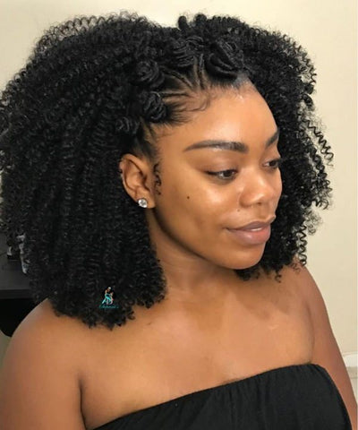 half head bantu knots crochet style curly crochet hair braids kinky for uk black women & girls. www.kinky-wigs.com. Cheap wigs, hair extensions, fashion idol crochet braids, lace wigs, clip on extensions and ponytails in synthetic & human remi hair extensions