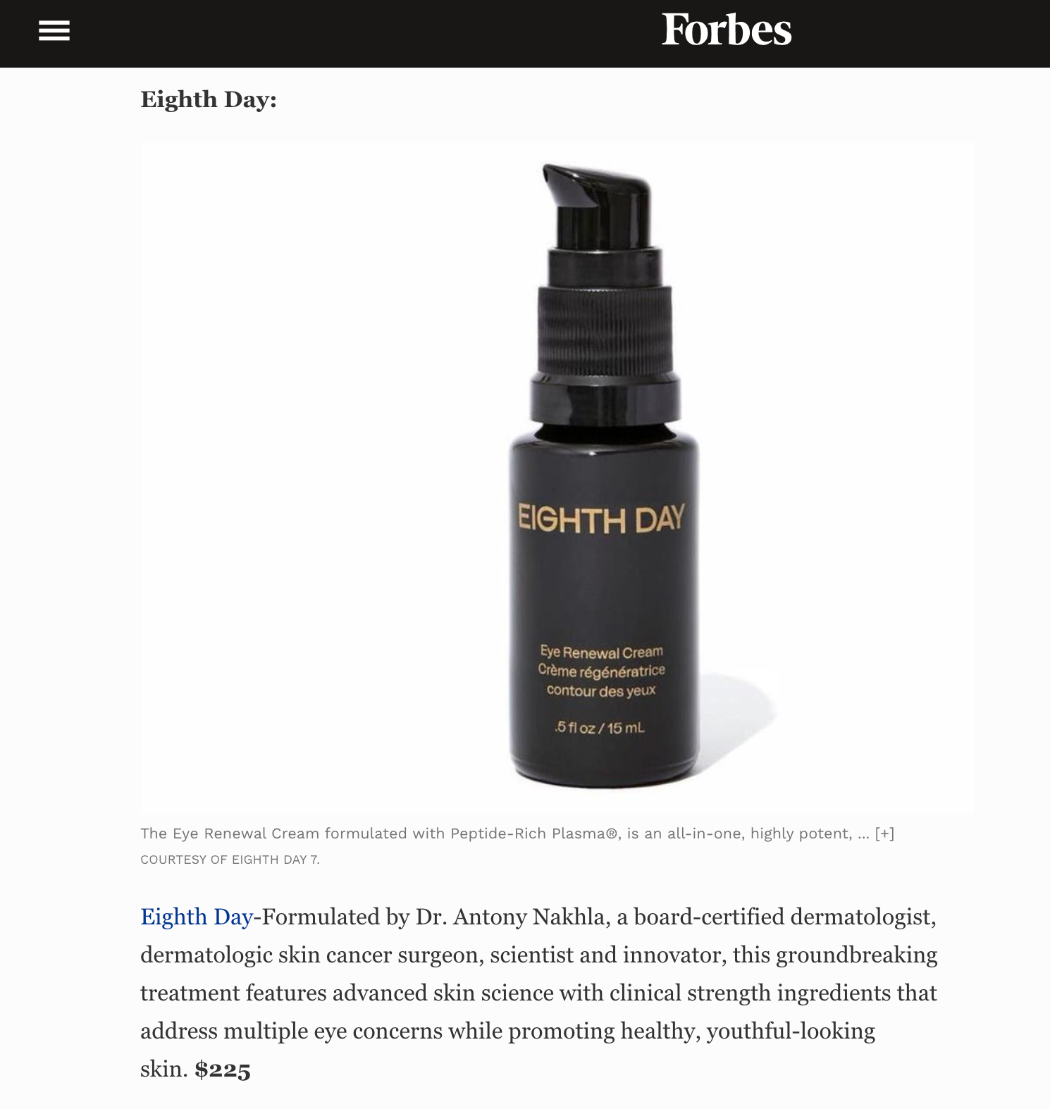 Forbes - The Best Hero Beauty Products