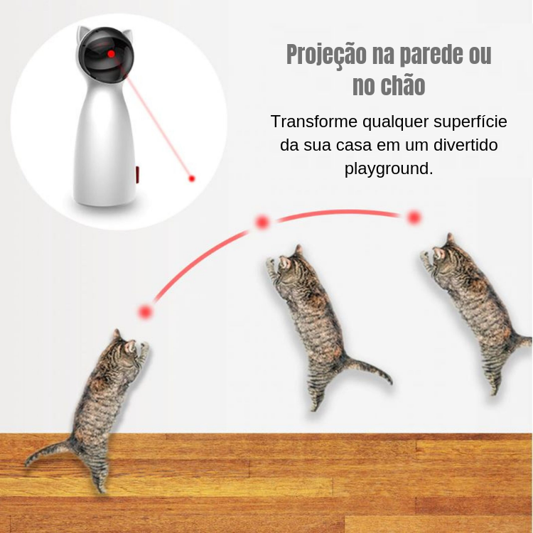 Laser para Gato | Brinquedo Interativo para Gatos | Automatico Frete Gratis