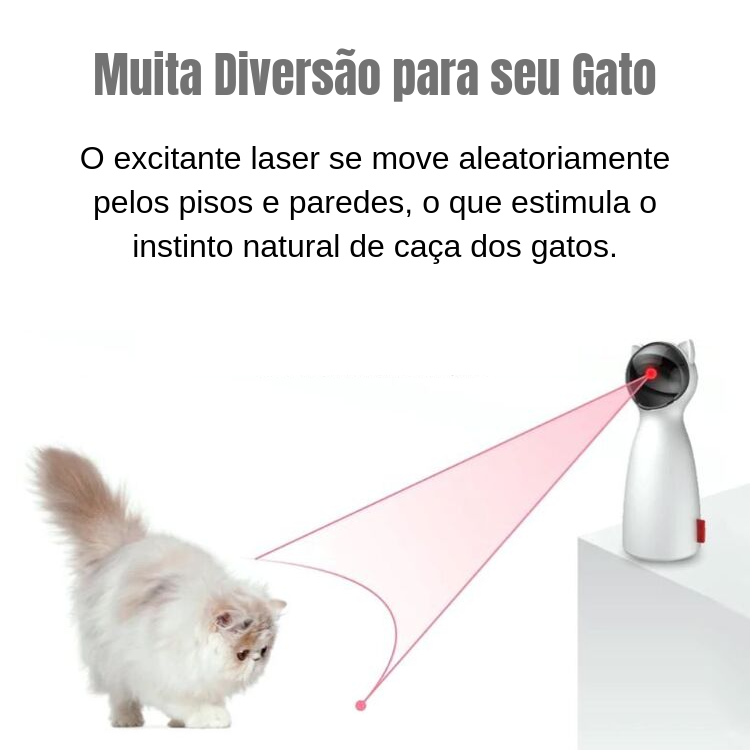 Laser para Gato | Brinquedo Interativo para Gatos | Automatico Frete Gratis