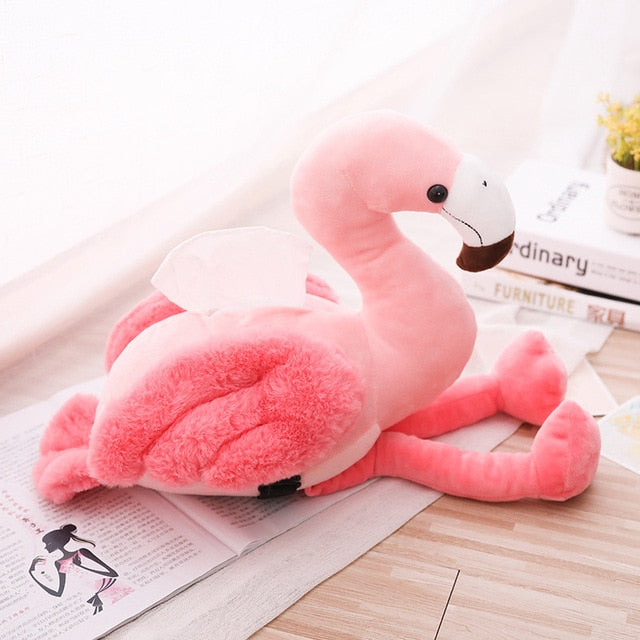 pink flamingo plush