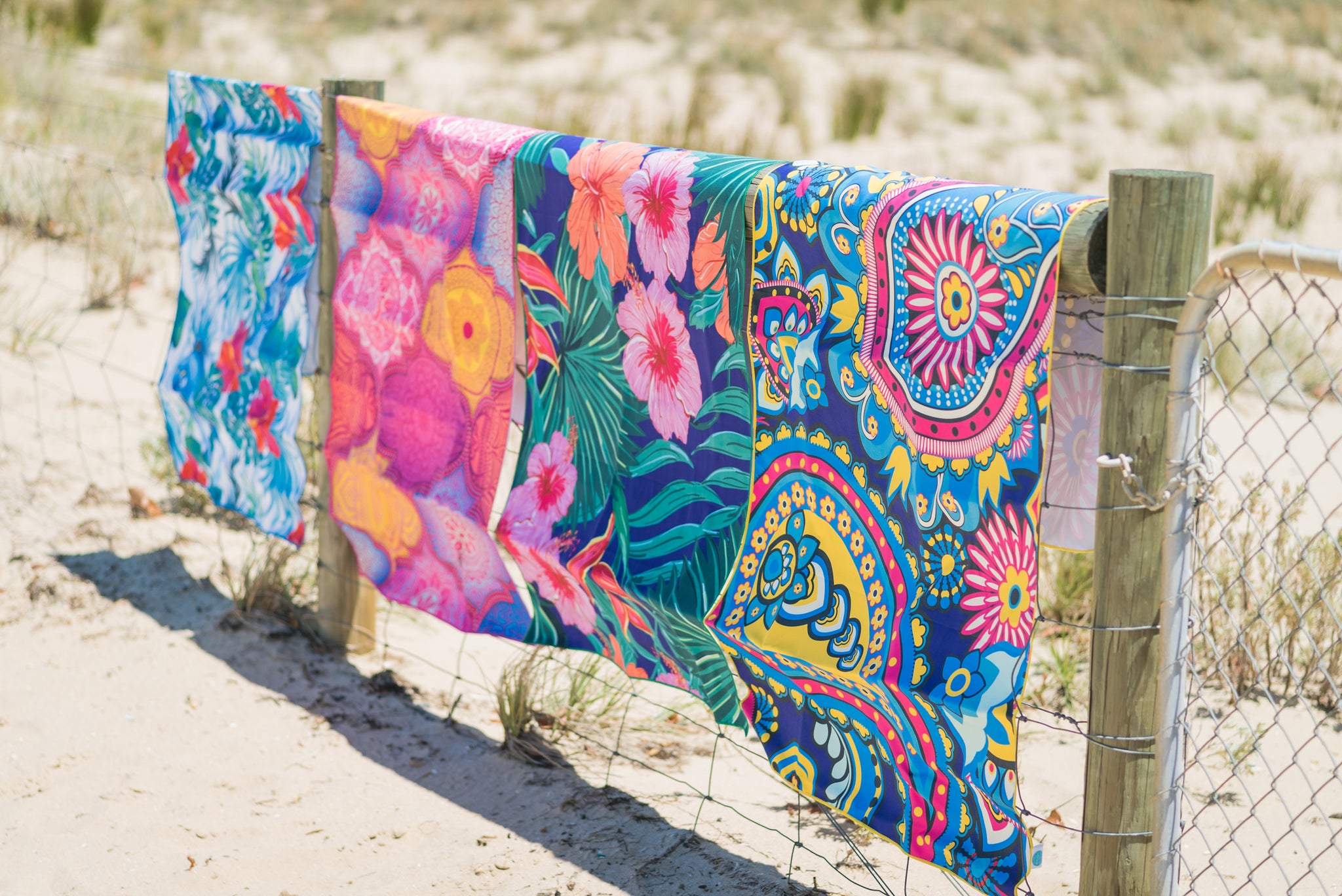 sand beach towels