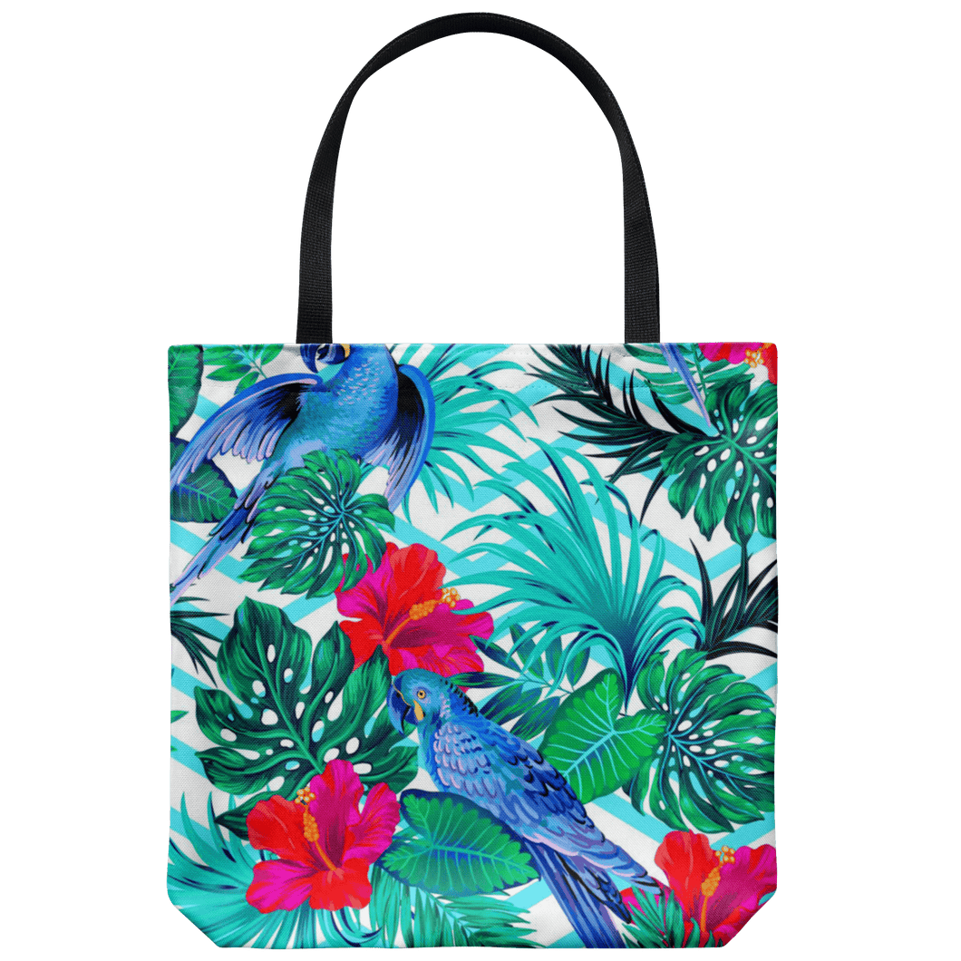 tropical tote bag