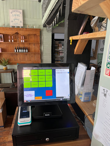 Samtouch EPOS system installed at 52 The Street Charlwood
