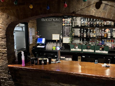 Samtouch EPOS system at Bacchus Nightclub supplied by Premier Cash Registers Ltd