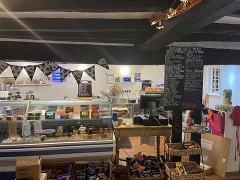 Sam4s EPOS system with Samtouch Kitchen installed by Premier Cash Registers Ltd at Buckland Deli & Gifts