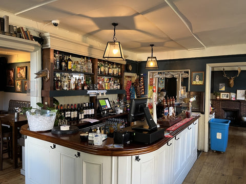 Samtouch EPOS system supplied by Premier Cash Registers Ltd for George & Dragon Thames Ditton