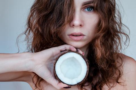 Coconut Oil for Curly Hair