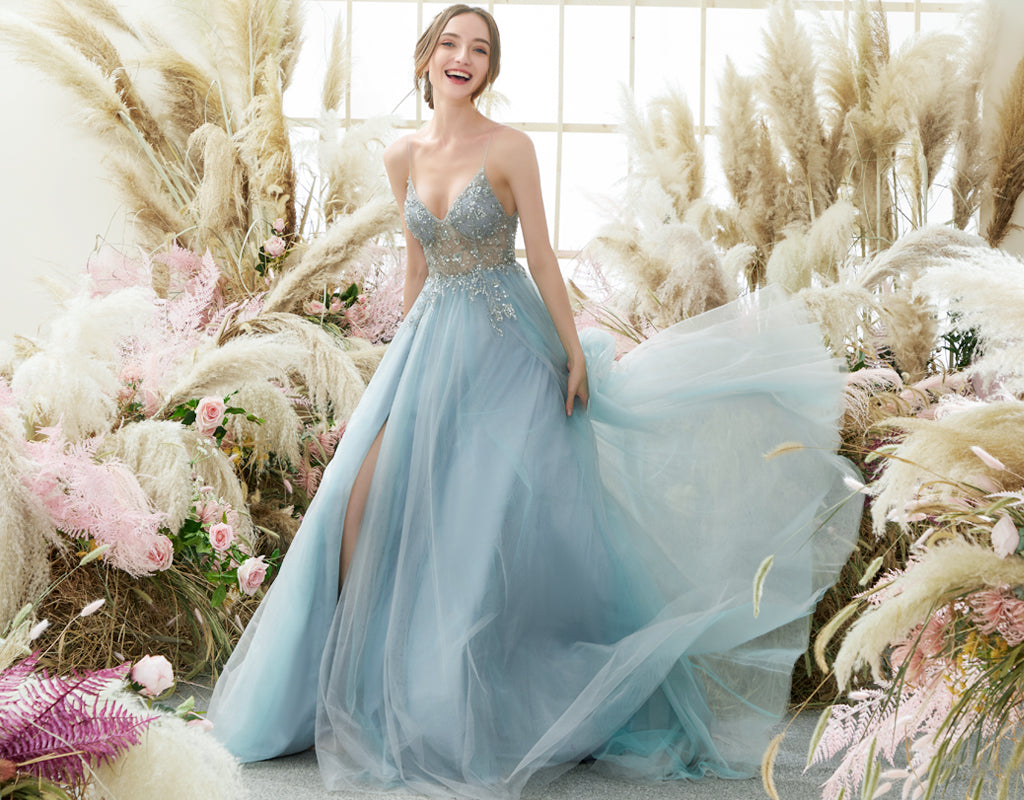 best prom dresses 2022 blue