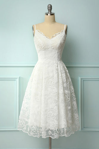 all white lace dress Big sale - OFF 74%