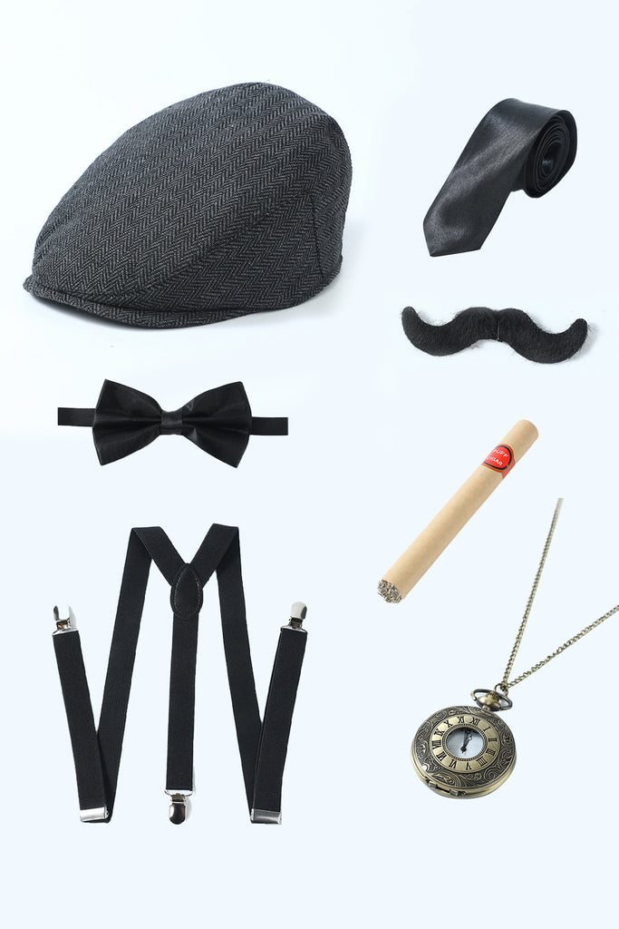 ZAPAKA Great Gatsby Accessories Set for Men