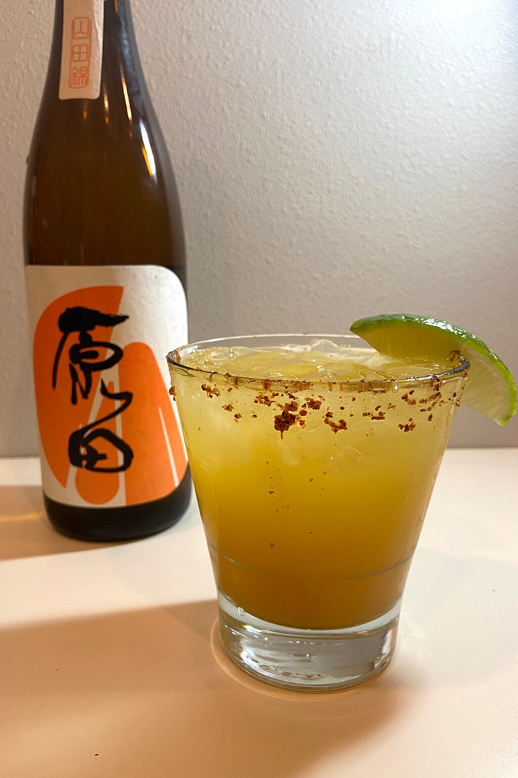 Sake cocktail: Mango sakerita.