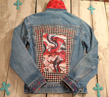 Jean Jacket | You'll Ride a Black Tornado