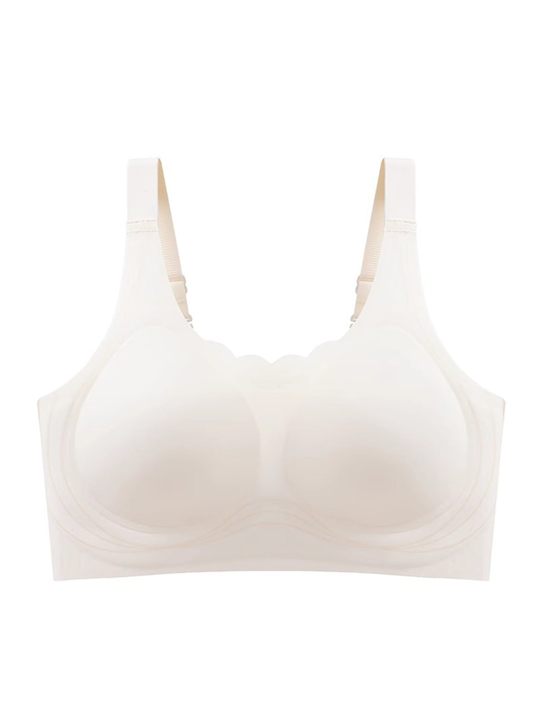 Seamless Jelly Soft Support Wire-Free Minimizer Bra