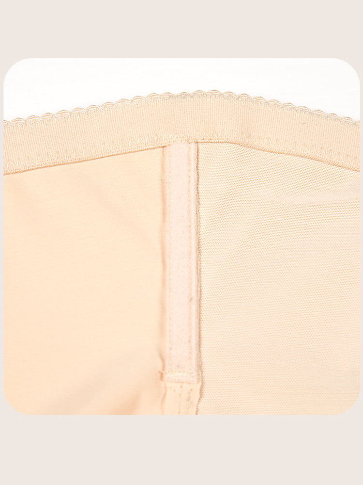 Seamless High Waist Tummy Control Lace Butt Lift Shaper Shorts