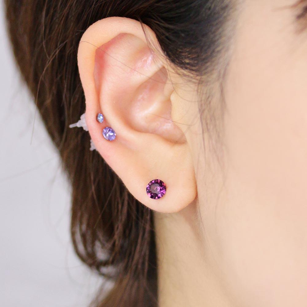 Plastic Post Earrings for Women 