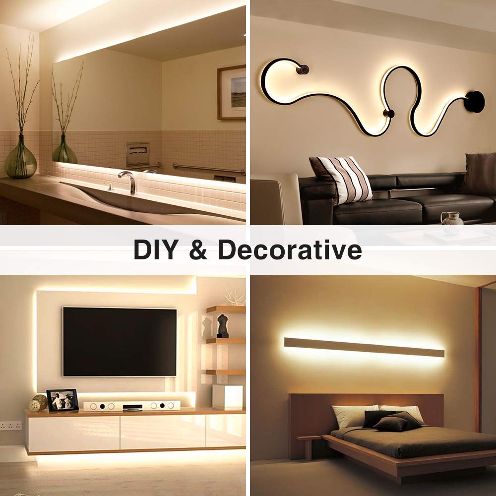 20ft Dimmable Warm White Led Strip Lights
