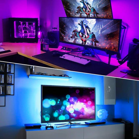 Featured image of post Led Strip Lights For Gaming Room