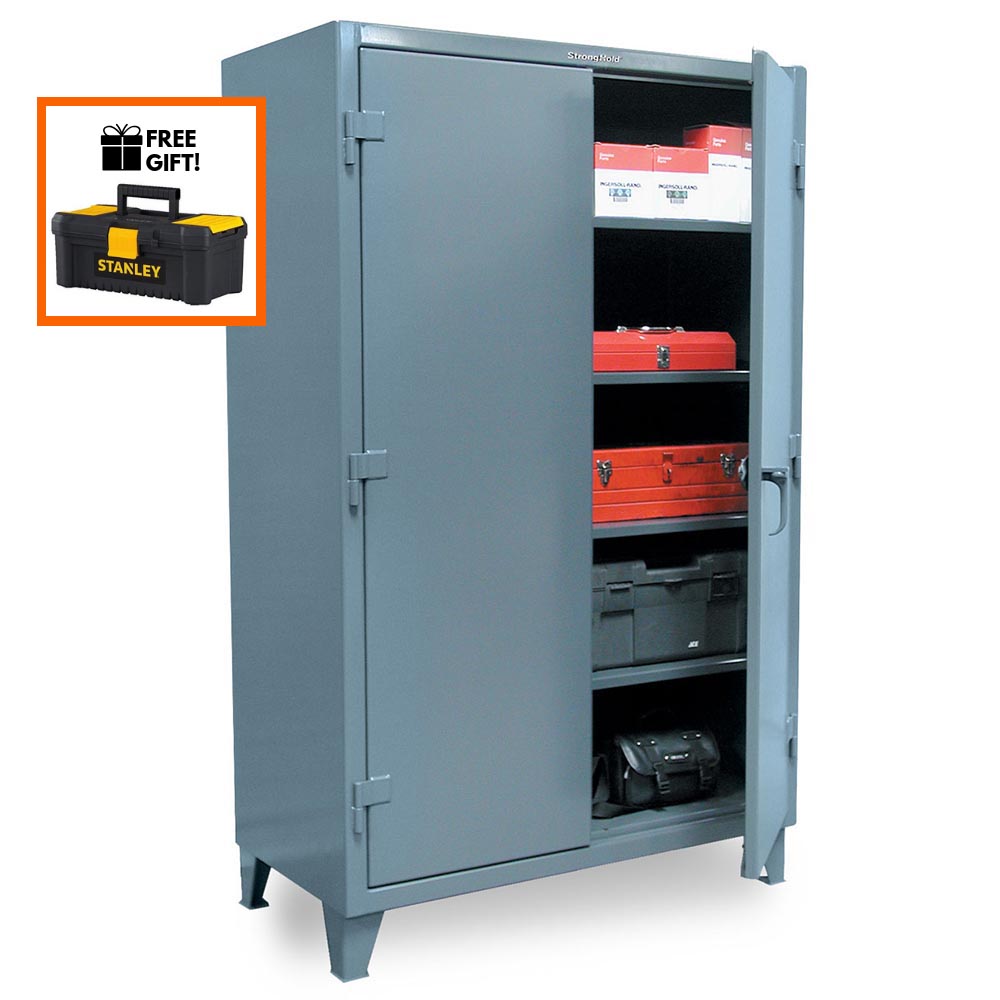 Strong Hold Industrial Storage Cabinet 65 243 12 Gauge 36 X 24