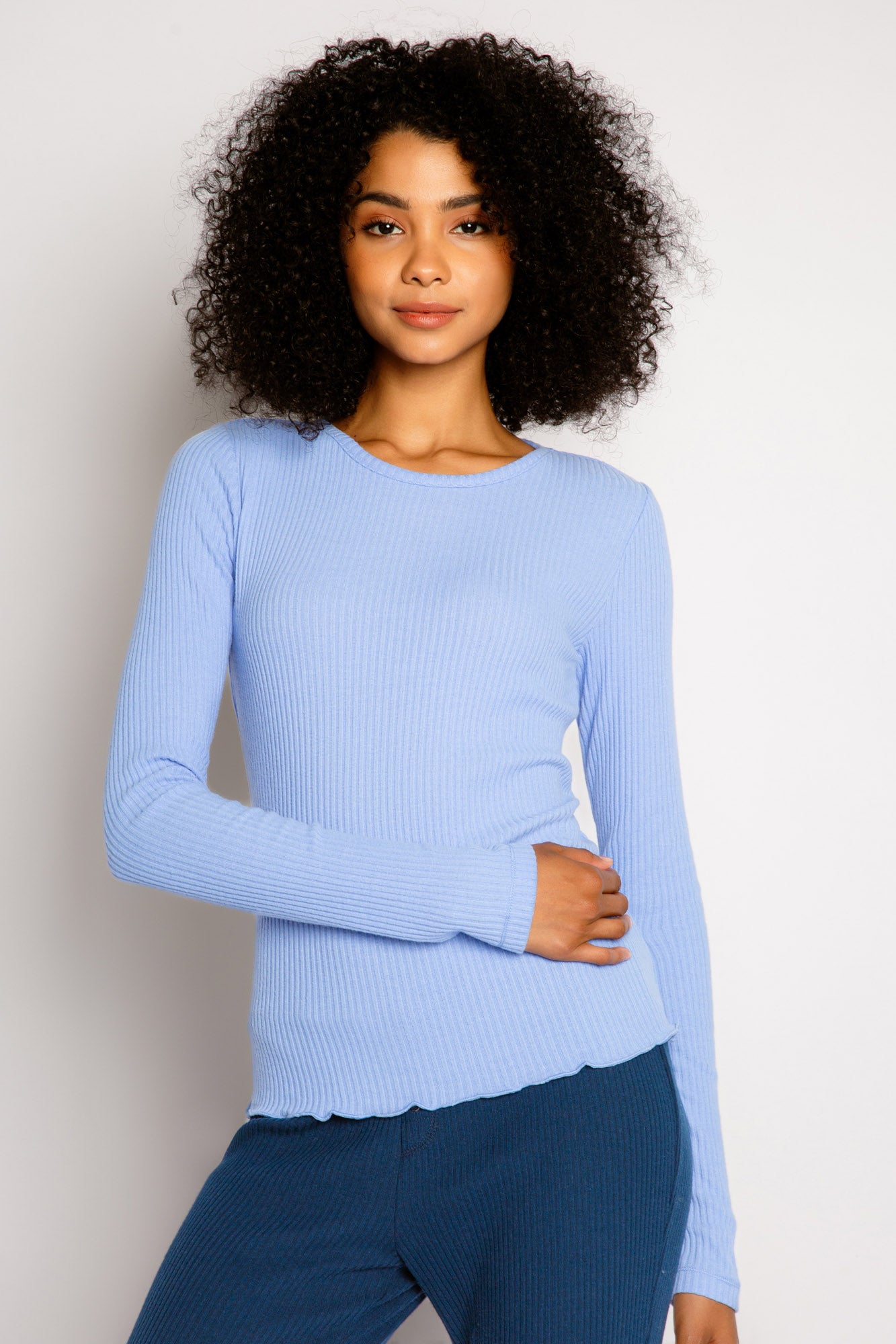 P.J. Salvage Love You A Ton Long Sleeve Top - The Blue House