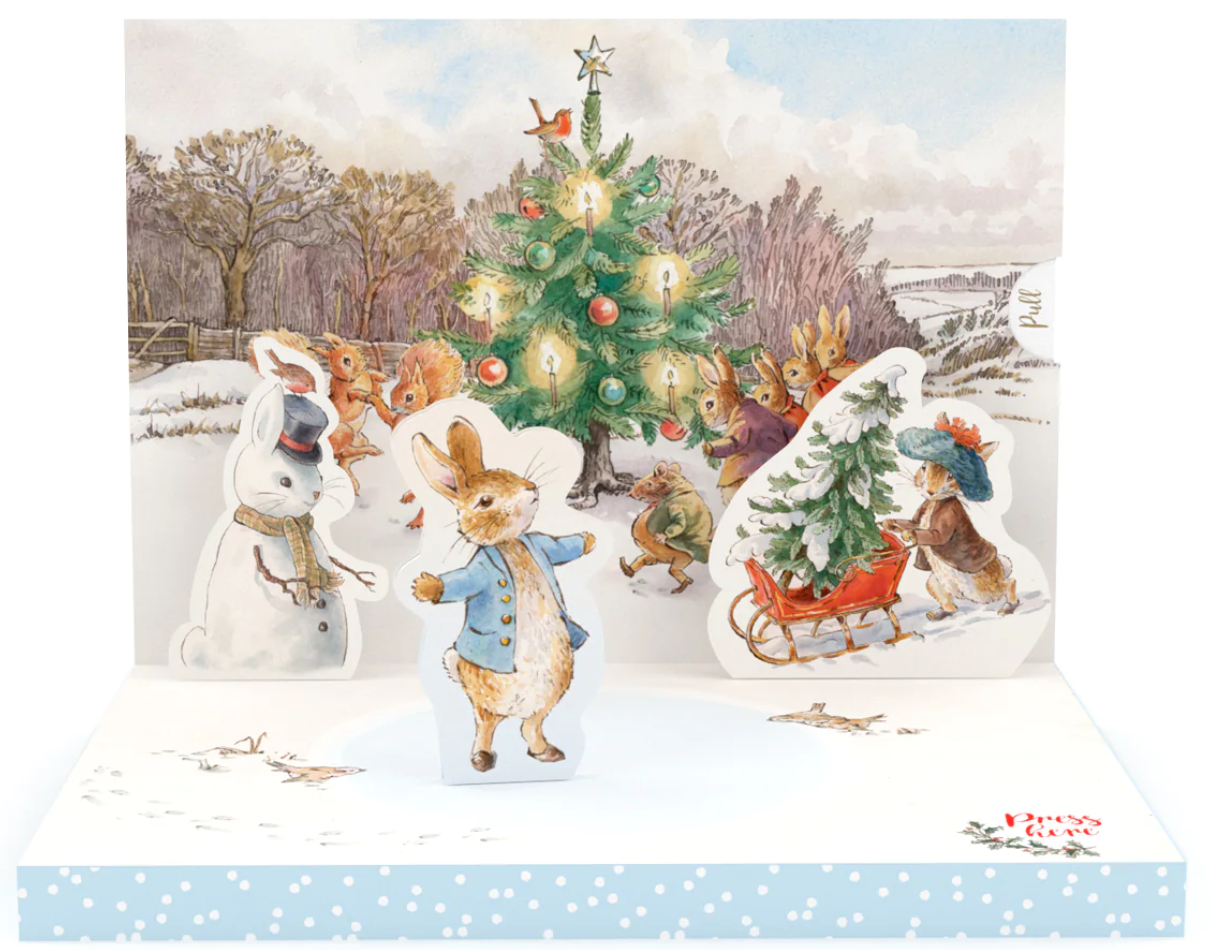  Peter Rabbit Music Box Card