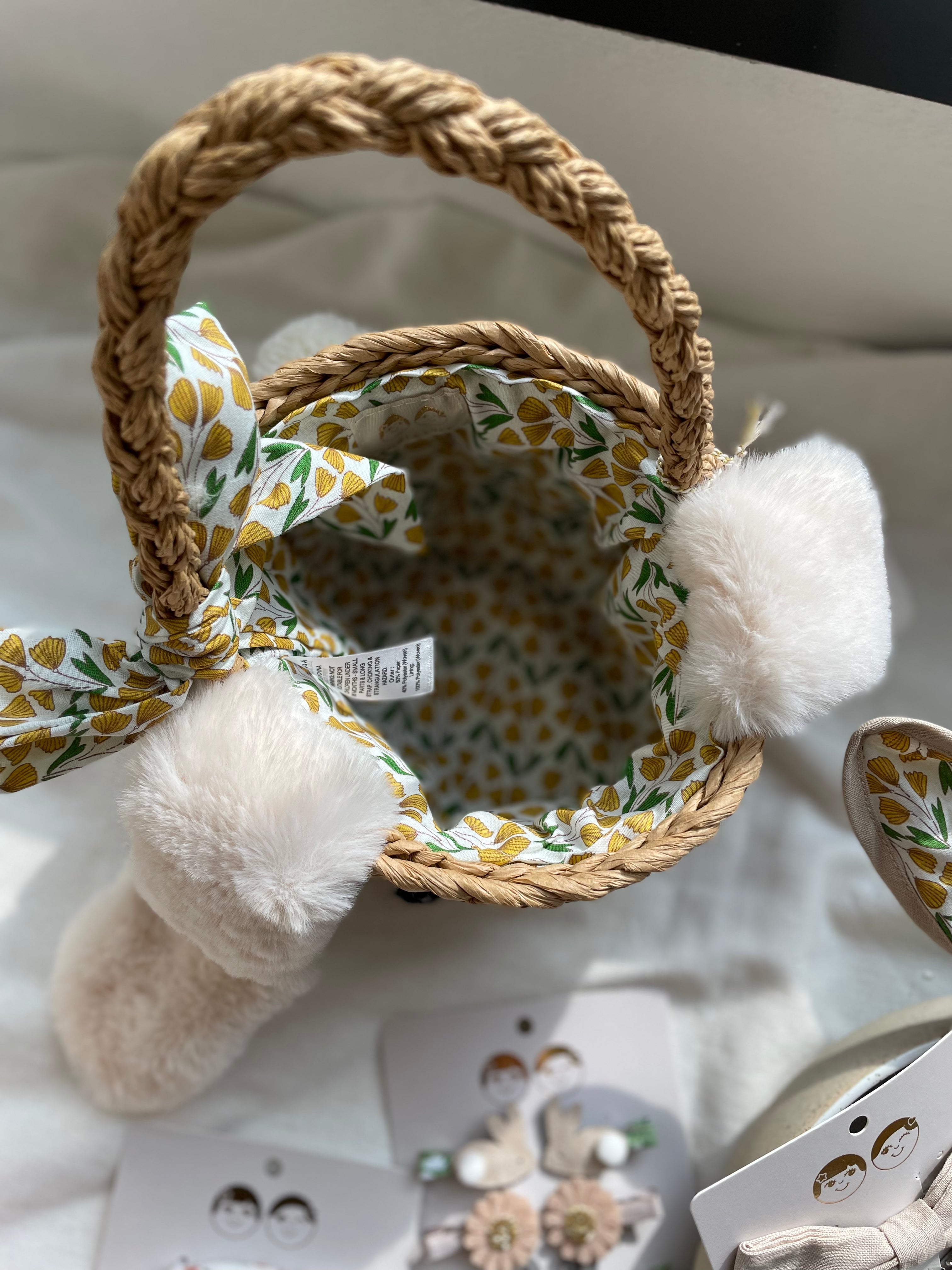 (SECONDS SALE) Bunny Basket