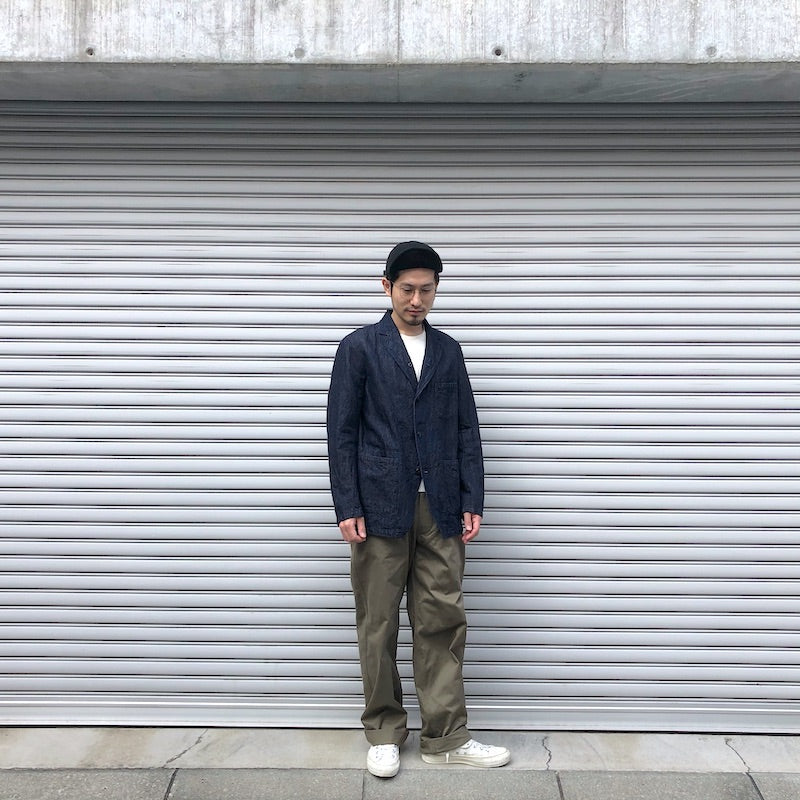 -〔MEN'S〕-　　Nigel Cabourn ナイジェルケーボン　　HOSPITAL JACKET C/L DENIM