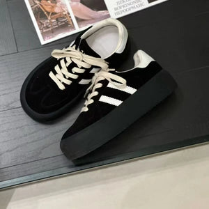 Mono Rush Aesthetic Retro Sneakers - Shoptery