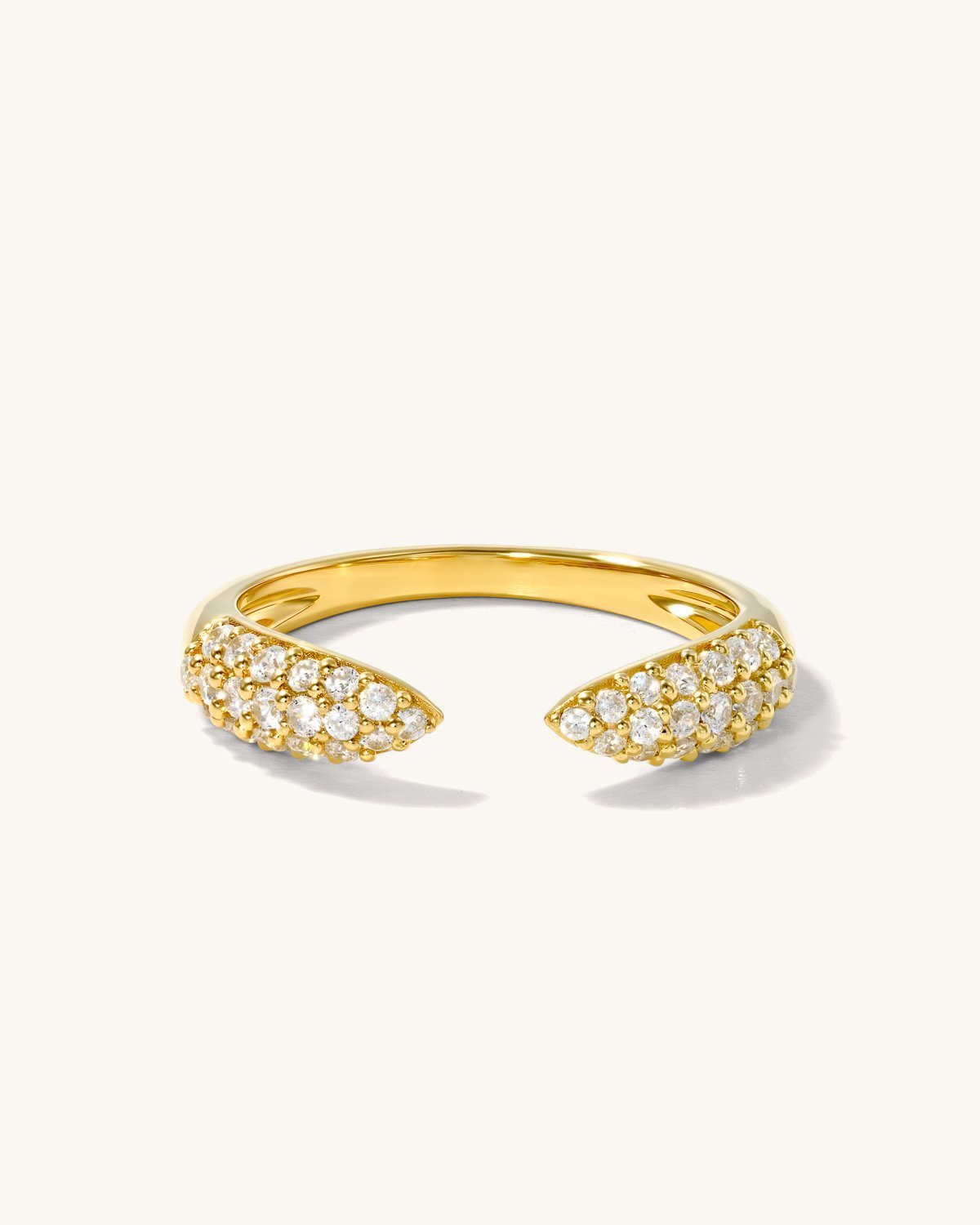 Paved Claw Ring – Sparklane